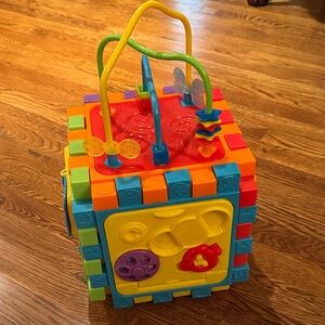 Bright Multicolor Activity Cube for Kids - Developmental Play Toy - Imaginarium